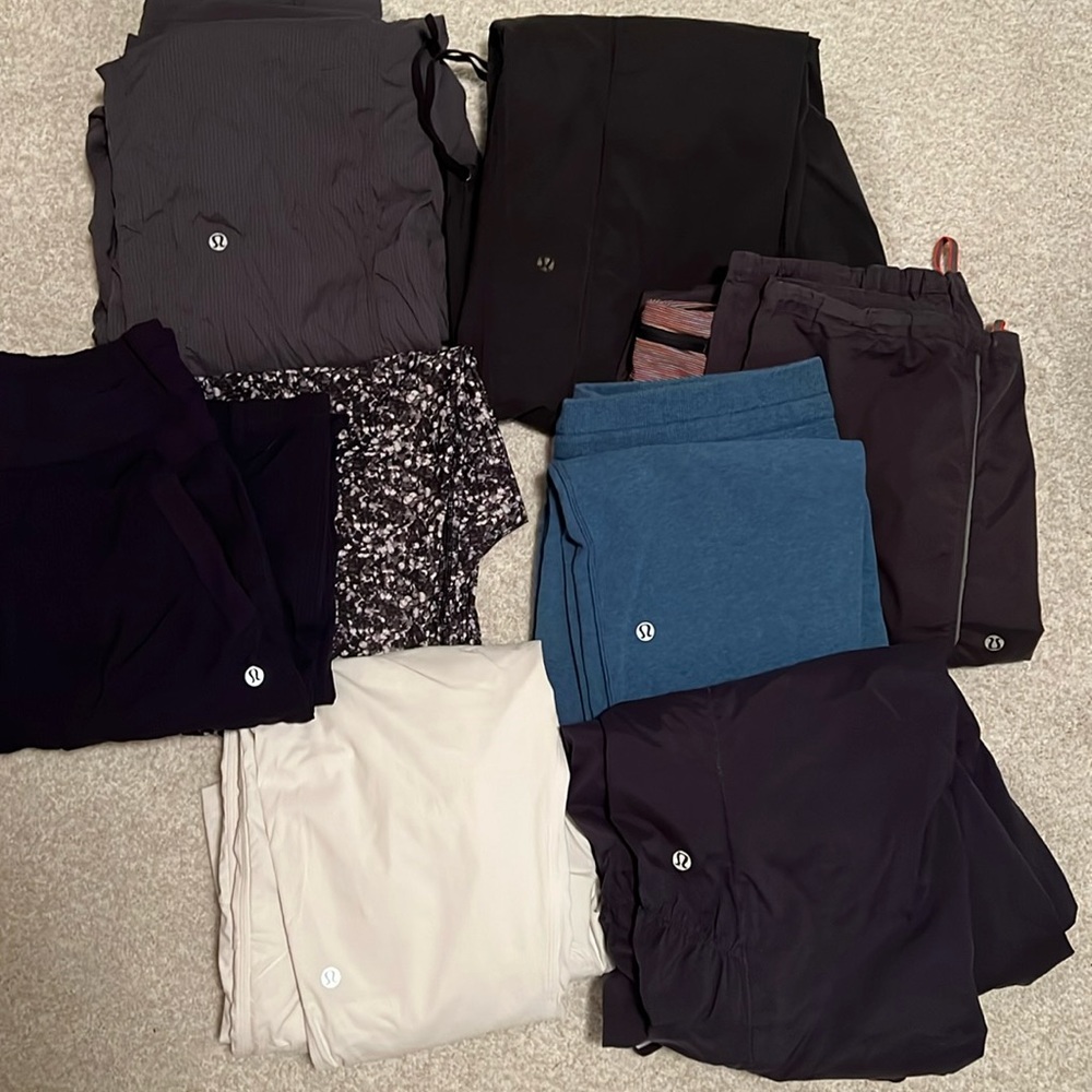 8 Lululemon pants (all)